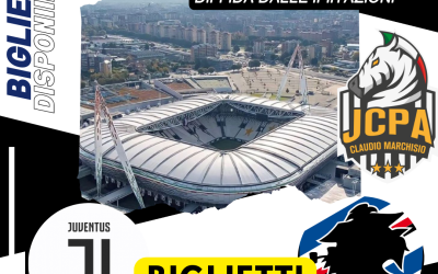 BIGLIETTI JUVE VS SAMPDORIA