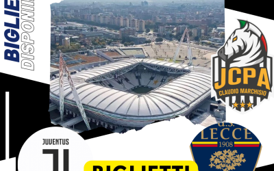 BIGLIETTI JUVENTUS VS LECCE