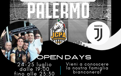 OPEN DAYS 24 E 25 LUGLIO