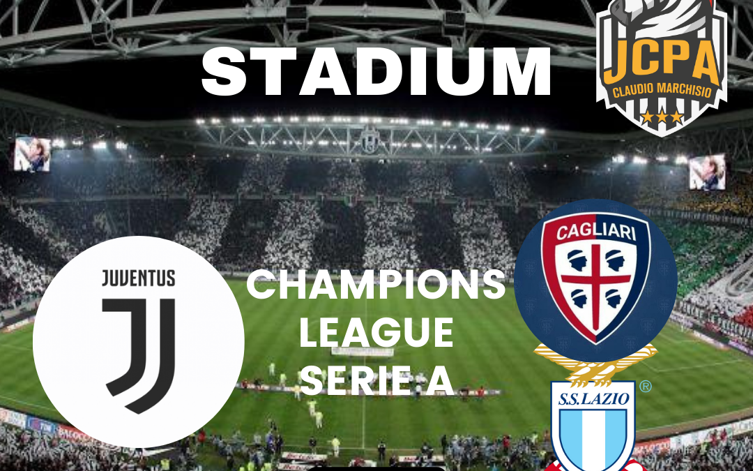 BIGLIETTI JUVE VS CAGLIARI, LAZIO, STOCCARDA