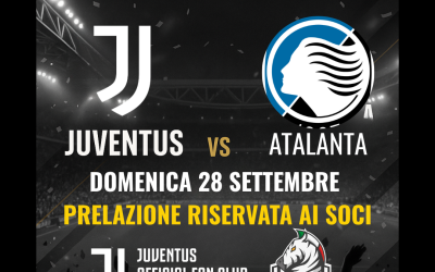 BIGLIETTI JUVENTUS VS ATALANTA