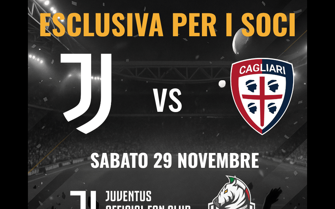 BIGLIETTI JUVENTUS vs CAGLIARI
